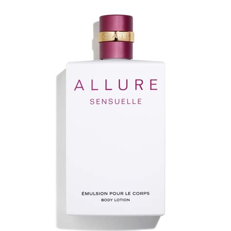 chanel allure lotion samples|allure sensuelle body lotion.